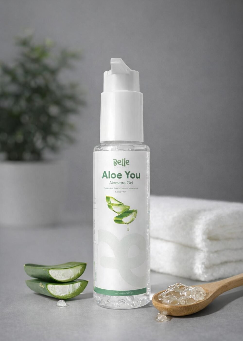 Pure Aloe Vera Gel For Hydrated & Acne Free Skin (100g)