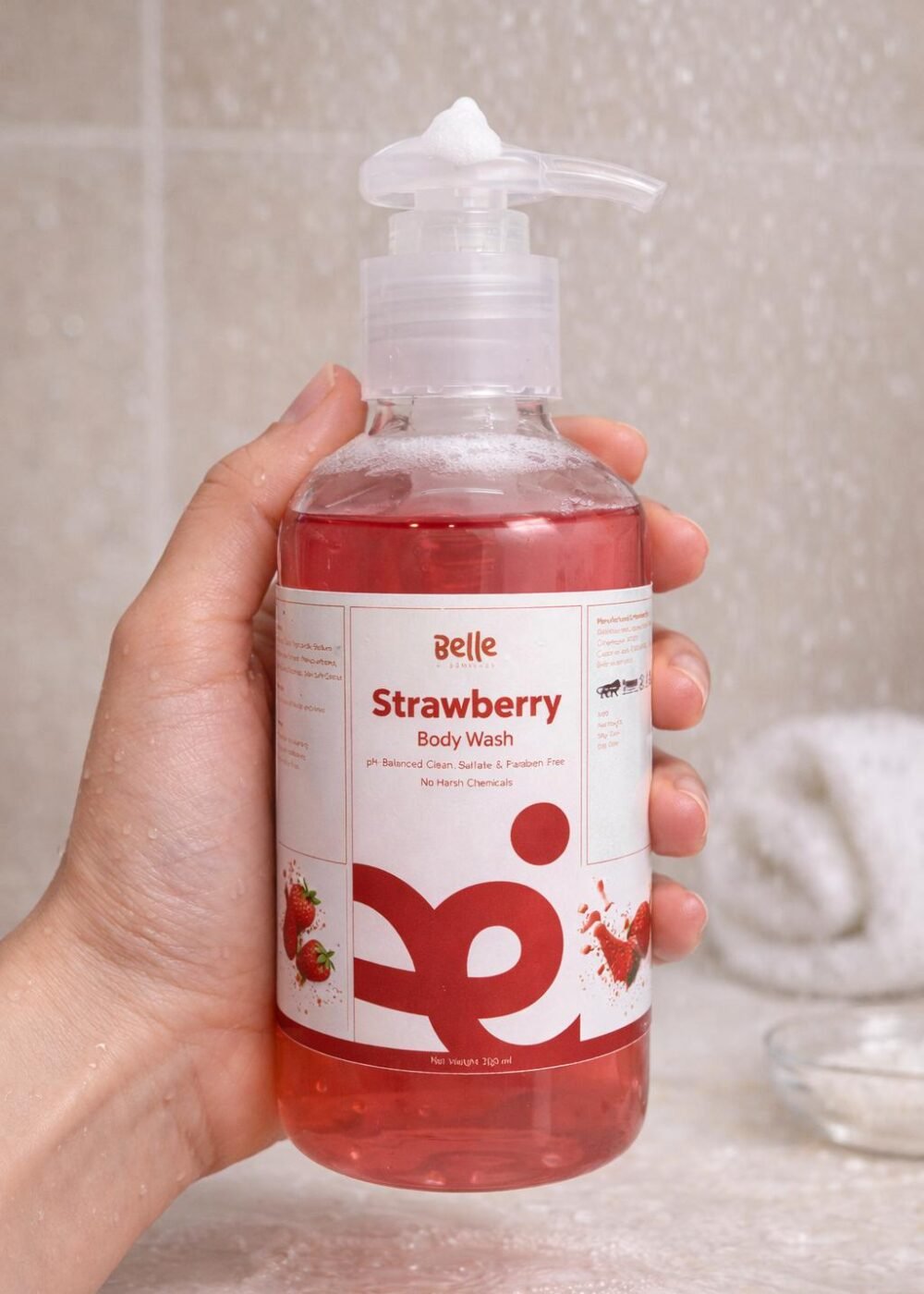 Strawberry Shower Gel (200ml)