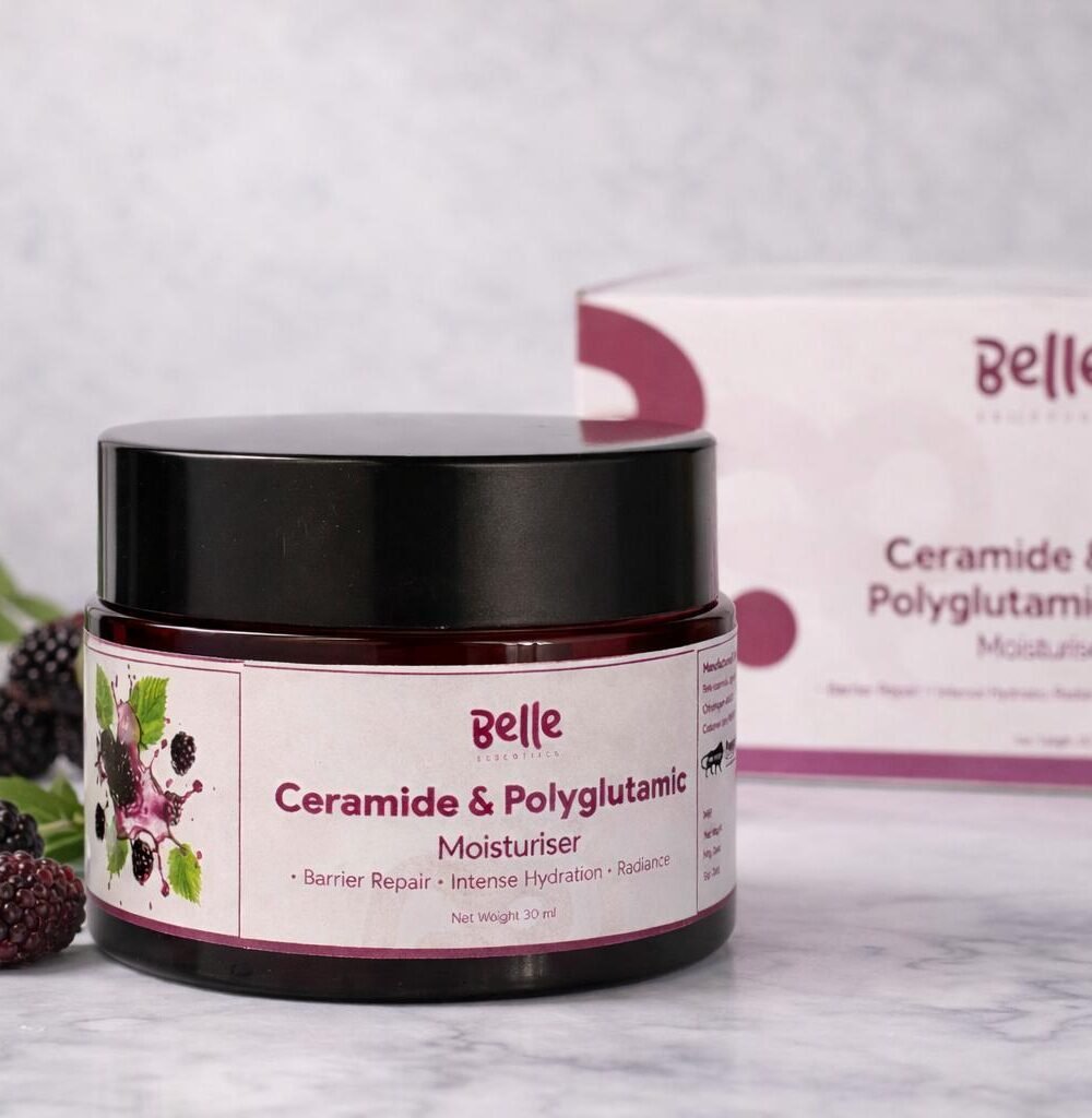 Ceramide & Polyglutamic Moisturizer • Barrier Repair • Intense Hydration • Radiance (30g)