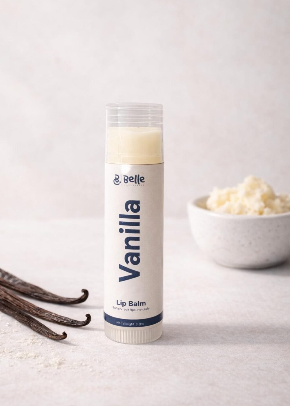 Vanilla Lip Balm With Grapeseed Oil & Shea Butter for Soft Healthy Lips (5gm)