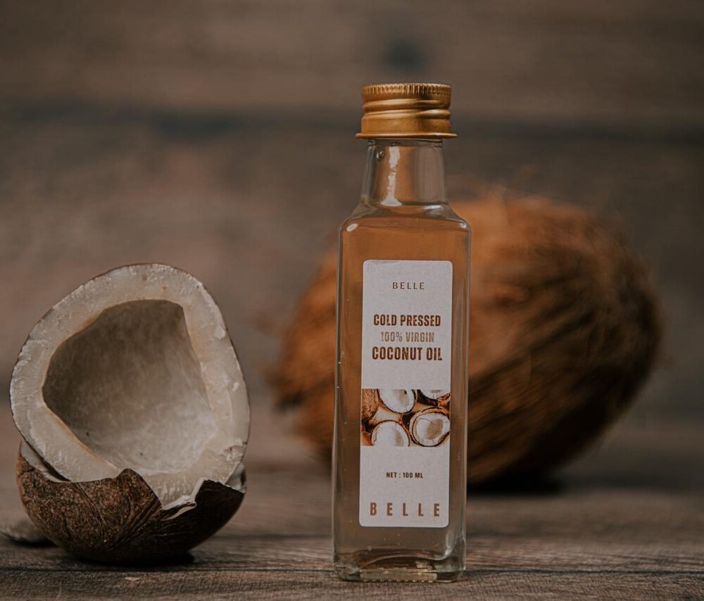 100% Pure Cold Pressed Coconut Oil - Edible Grade (100ml)